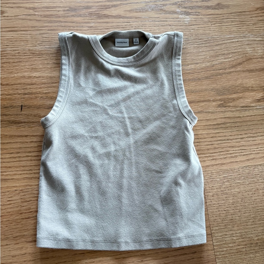 Sunday best tank top from Aritzia